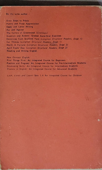 A First Book in Comprehension, Precis and Composition