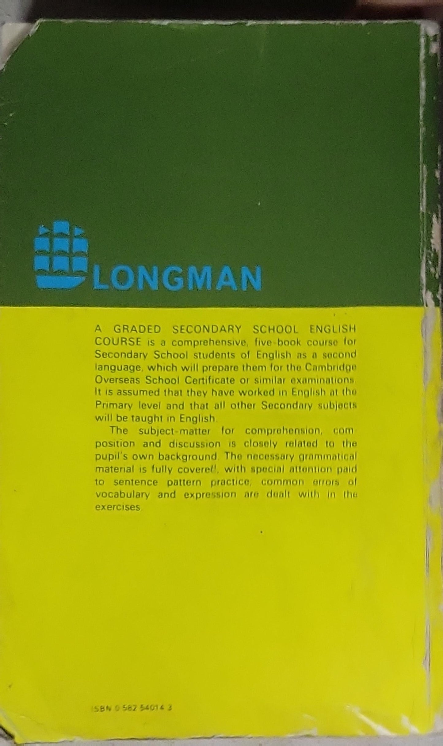 A Graded Secondary School English Course: Book 2