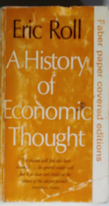 A History of Economic Thought