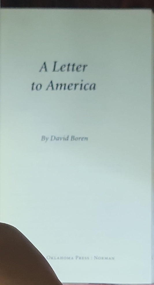 A Letter to America