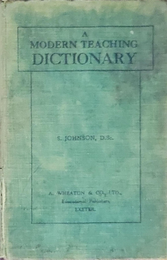 A Modern Teaching Dictionary