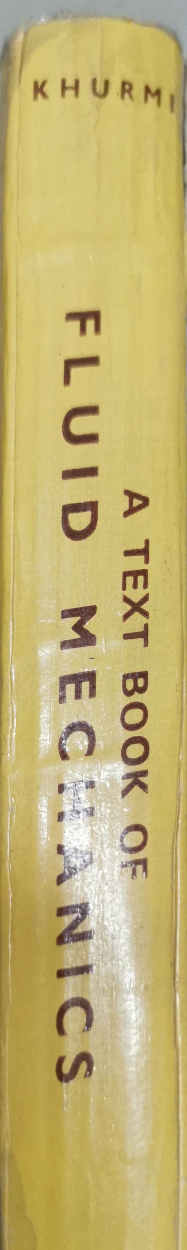 A Text Book of Fluid Mechanics: MKS and SI Units By R. S. Khurmi