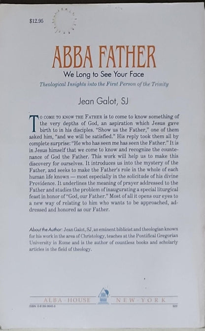 Abba Father: We Long to See Your Face