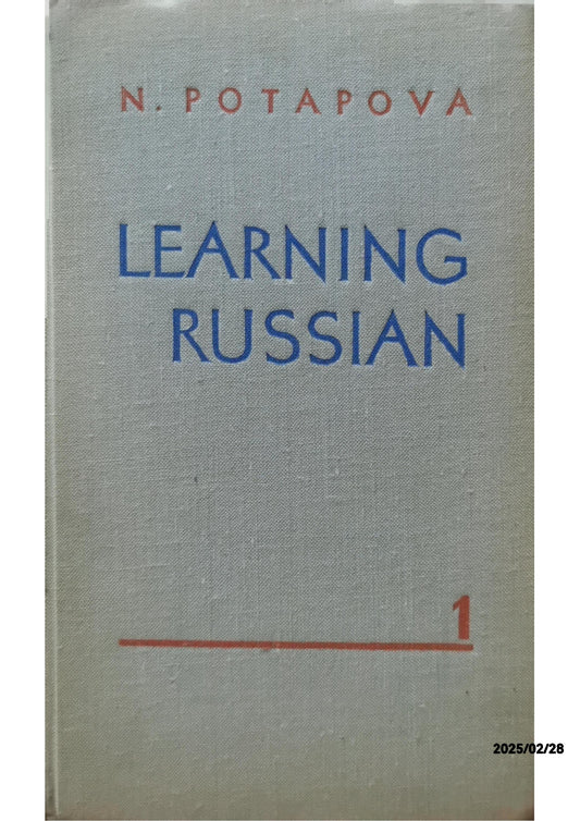 Learning Russian - Nina F. Potapova