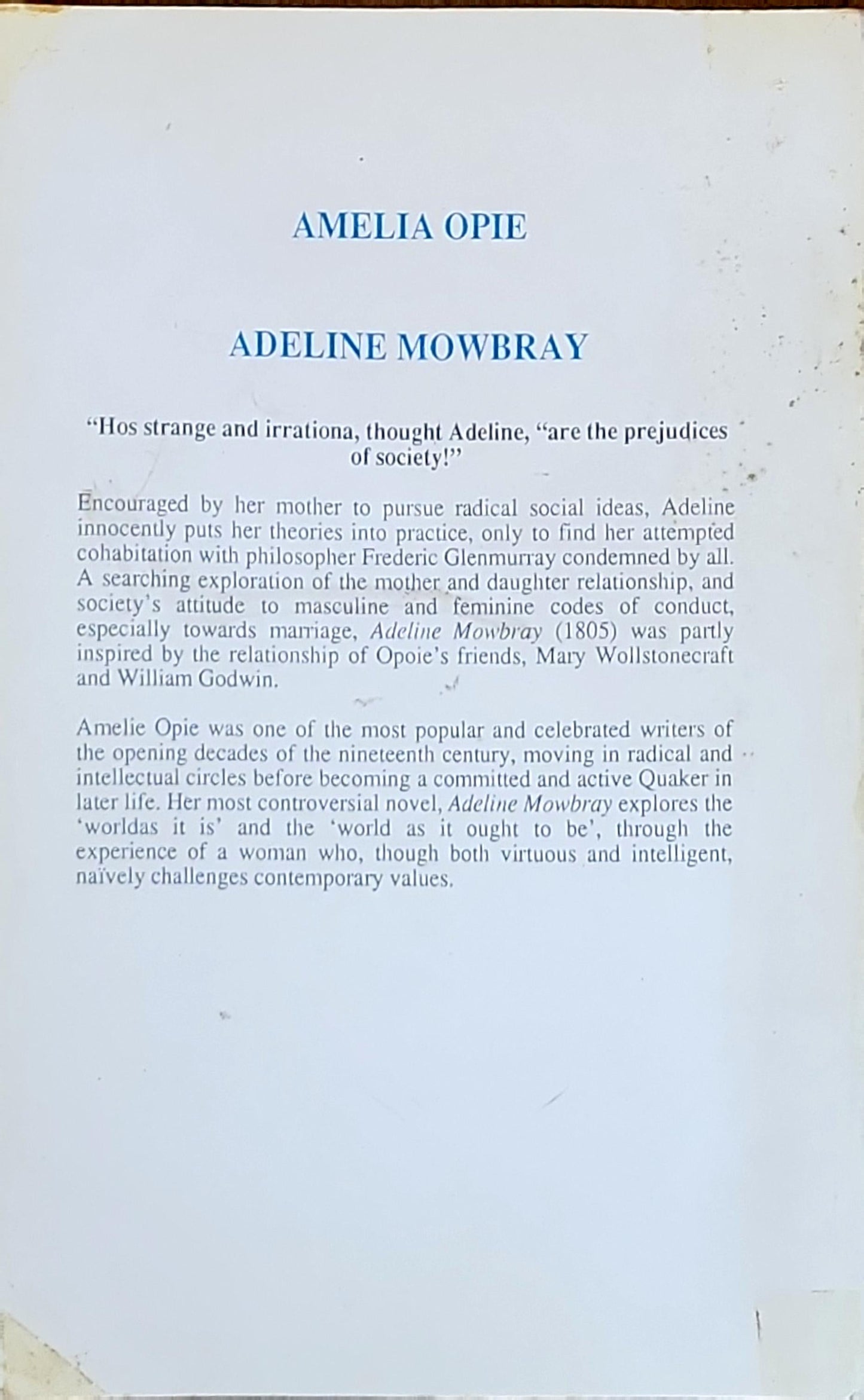 Adeline Mowbray