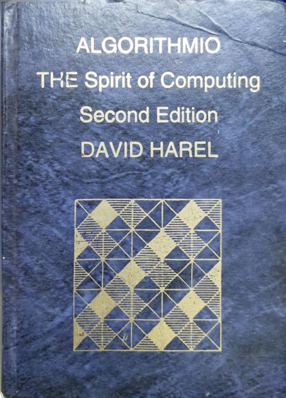 Algorithm: The Spirit of Computing By David Harel and Roni Rosner