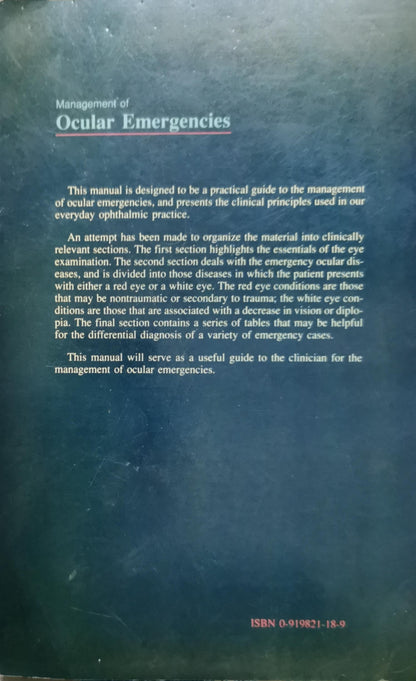 An Allergen Handbook: Management of Ocular Emergencies By Raymond Stein and Harold Stein and Bernard Slatt