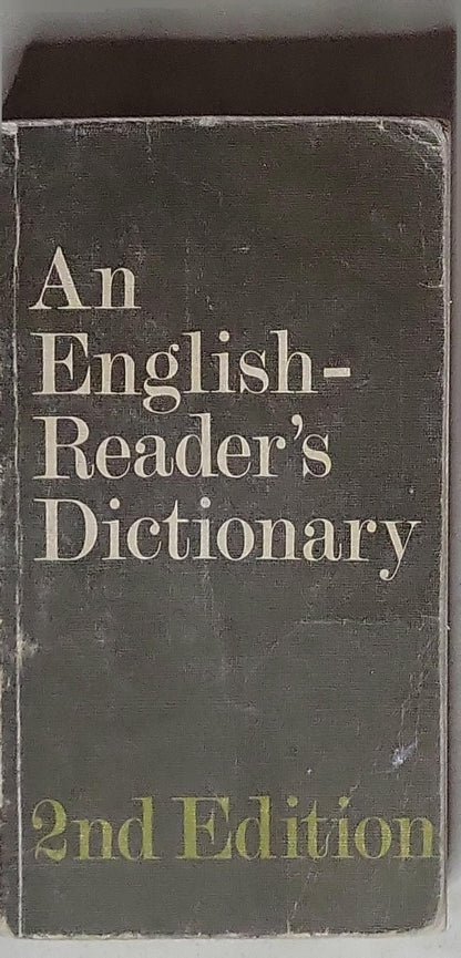 An English-Reader's Dictionary: 2nd Edition