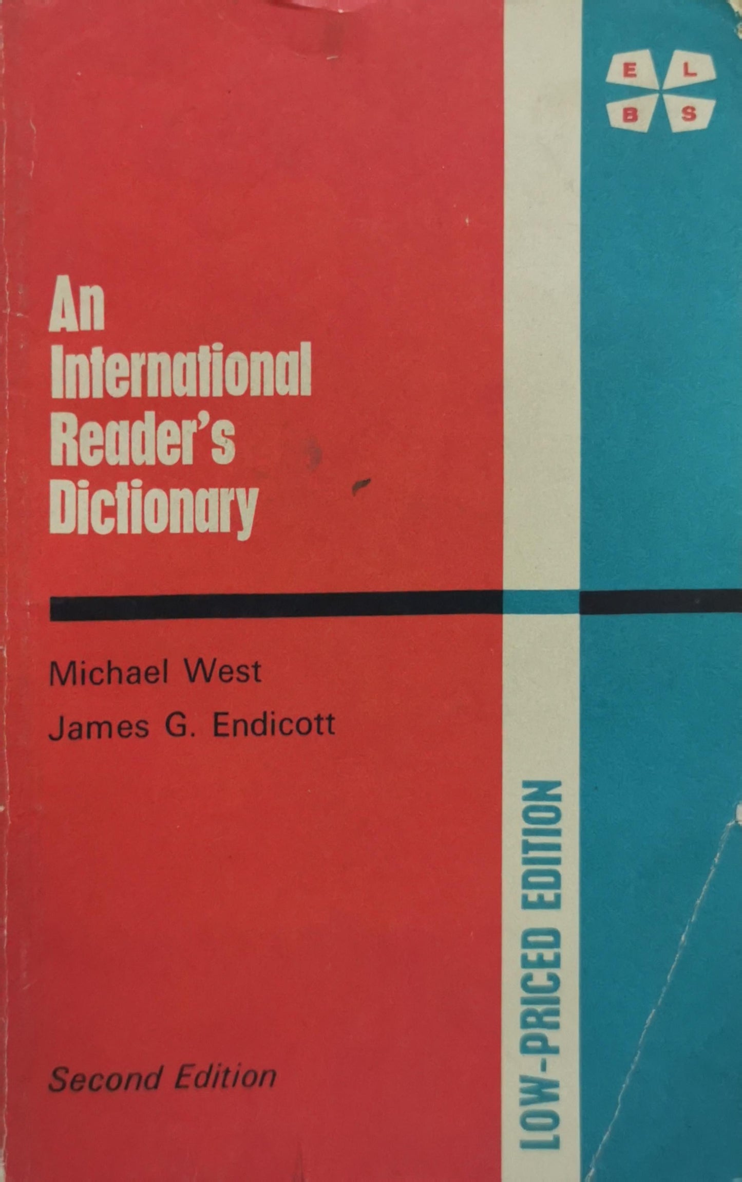 An International Reader's Dictionary By Michael West and James G. Endicott