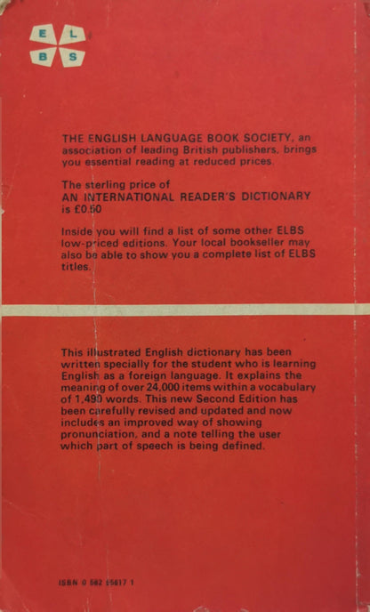 An International Reader's Dictionary By Michael West and James G. Endicott