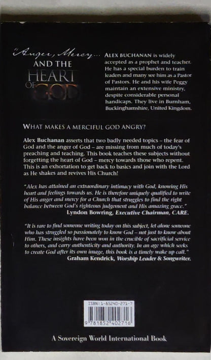 Anger, Mercy and the Heart of God