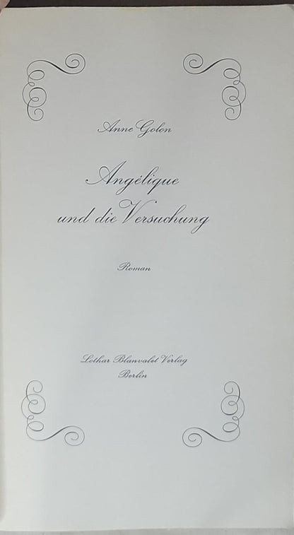 Angélique und die Versuchung