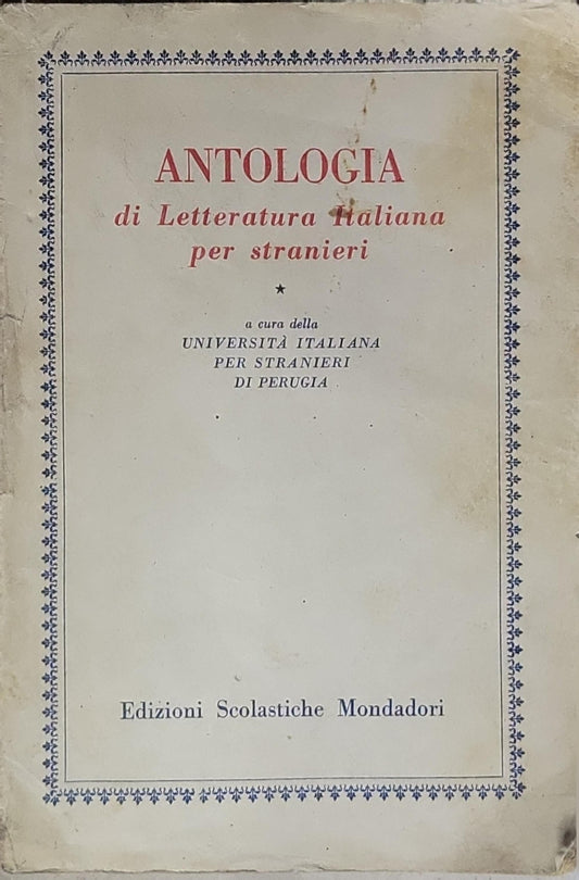Antologia di Letteratura Italiana per stranieri
