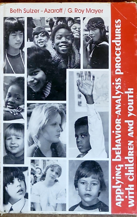 Applying Behaviour-Analysis Procedures with Children and Youth