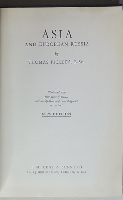 Asia: Asia and European Russia
