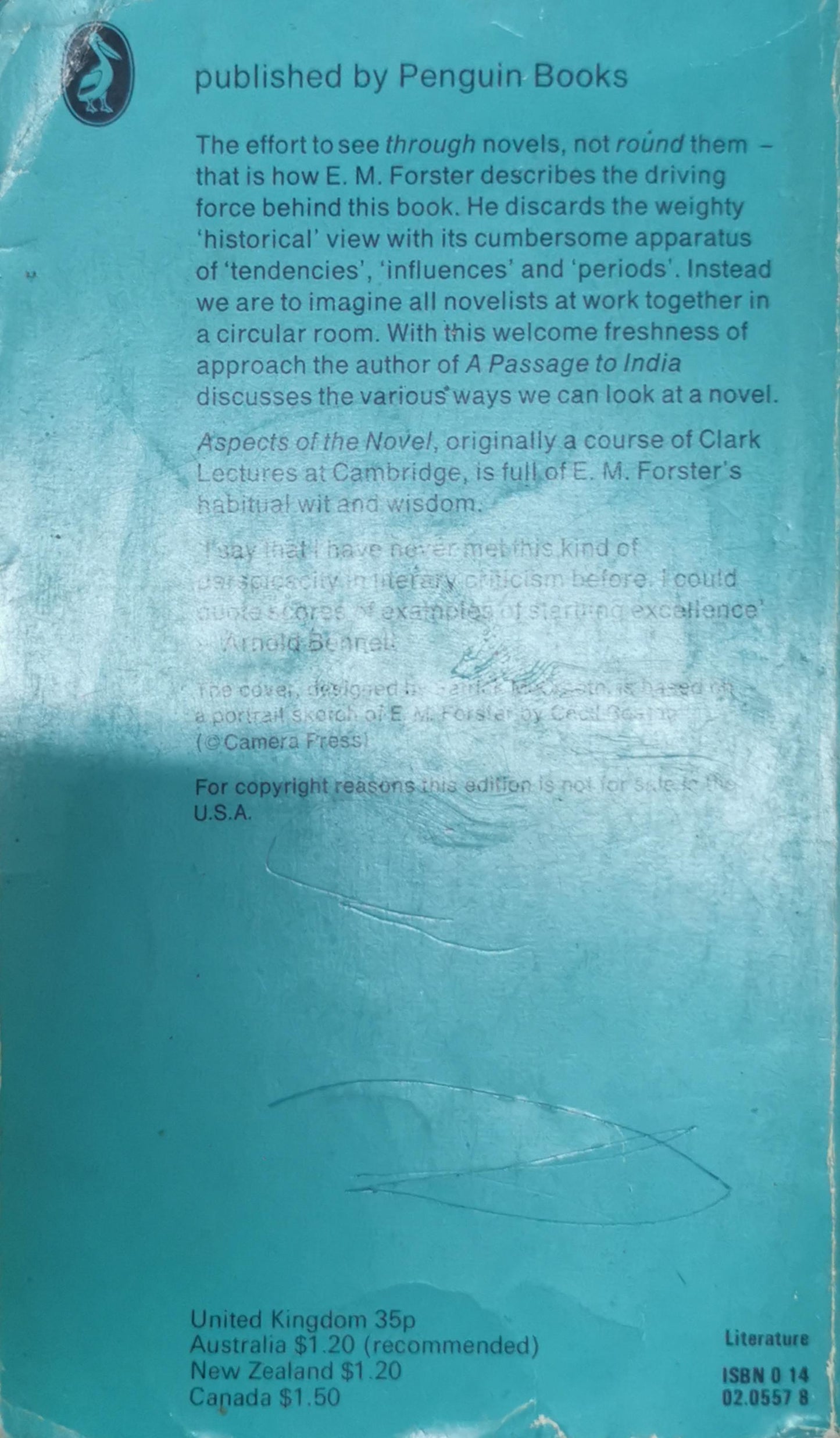 Aspects of the Novel By E. M. Forster