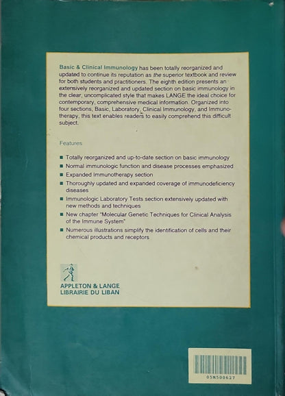 Basic & Clinical Immunology By Daniel P. Stites and Abba I. Terr and Tristram G. Parslow