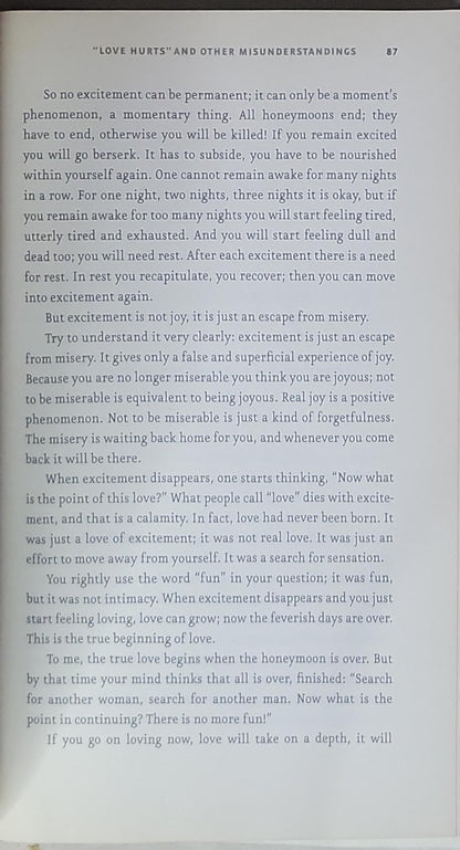 Being in Love: How to love with awareness and relate without fear
