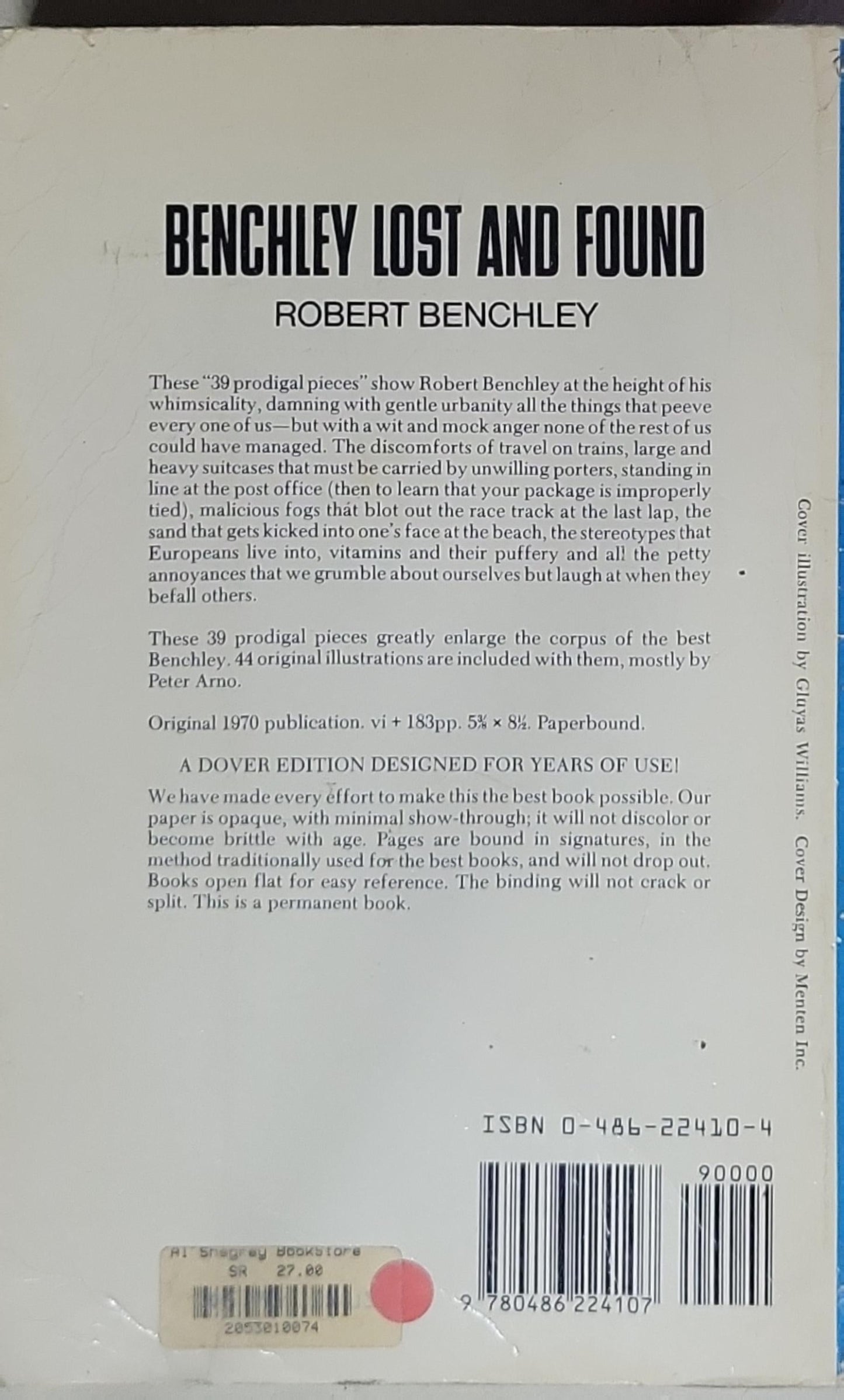 Benchley Lost and Found