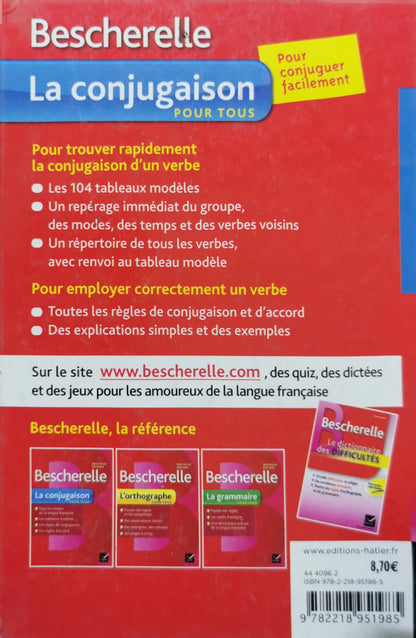 Bescherelle: La conjugaison pour tous By Bescherelle