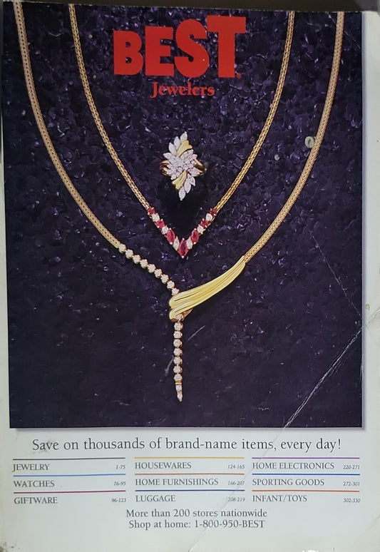 BEST Jewelry catalog cover