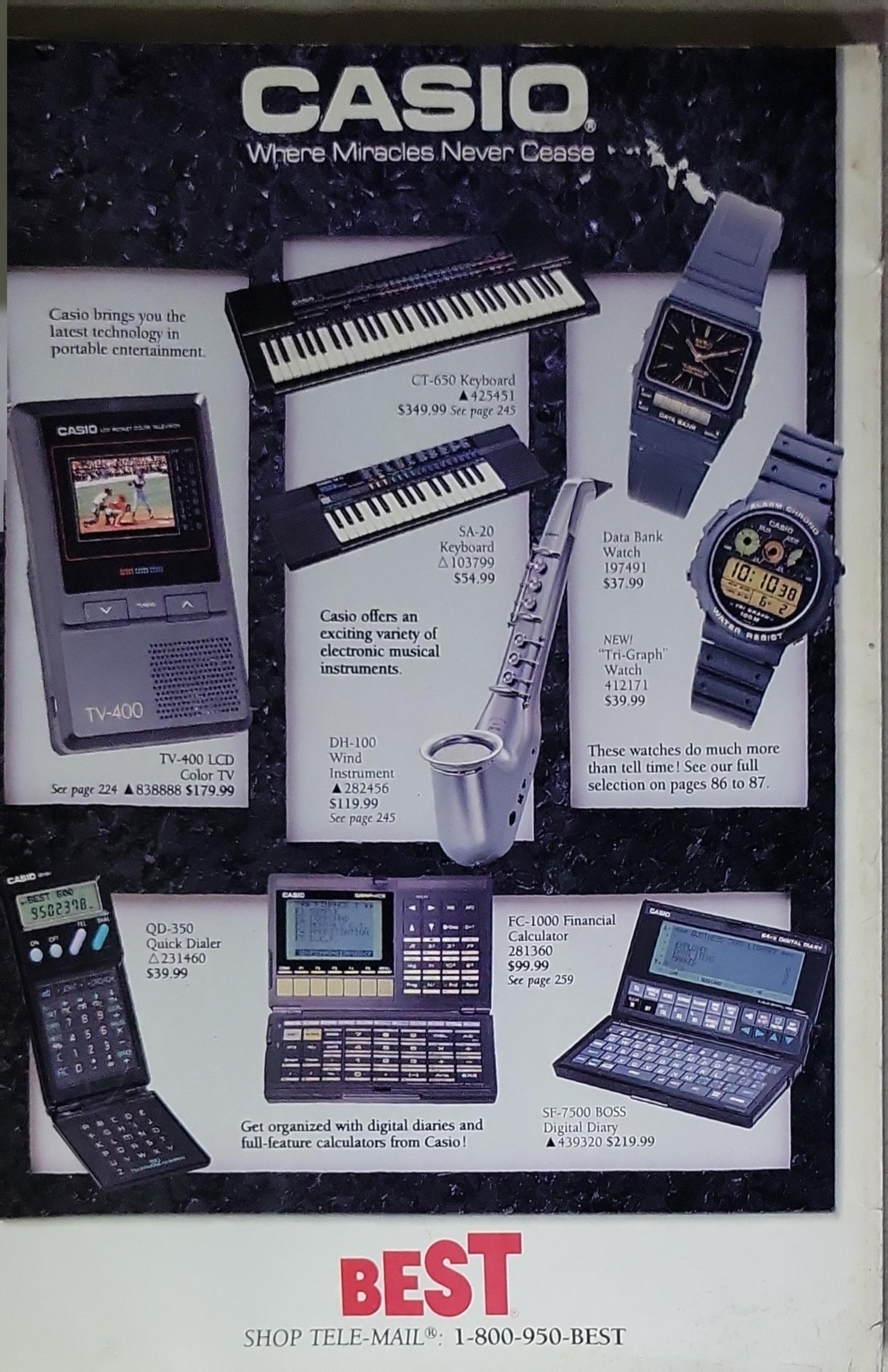 BEST Jewelry catalog cover