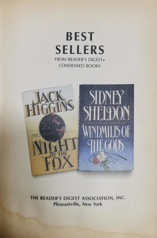 Best Sellers: From Reader's Digest Condensed Books By Jack Higgins and Sidney Sheldon