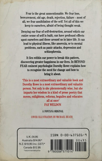 Beyond Fear By Dorothy Rowe