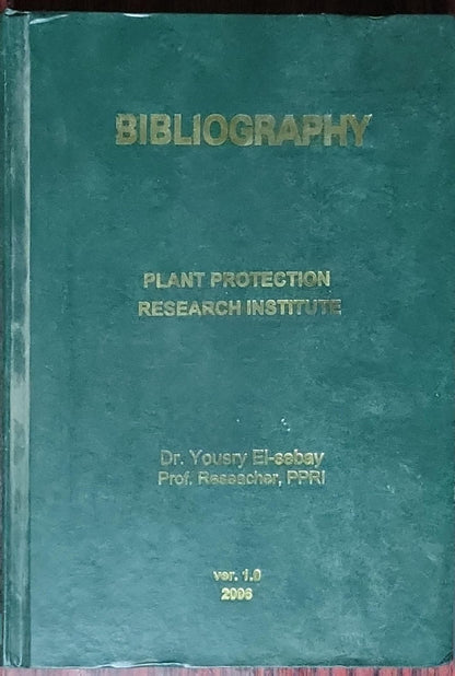 Bibliography: Plant Protection Research Institute