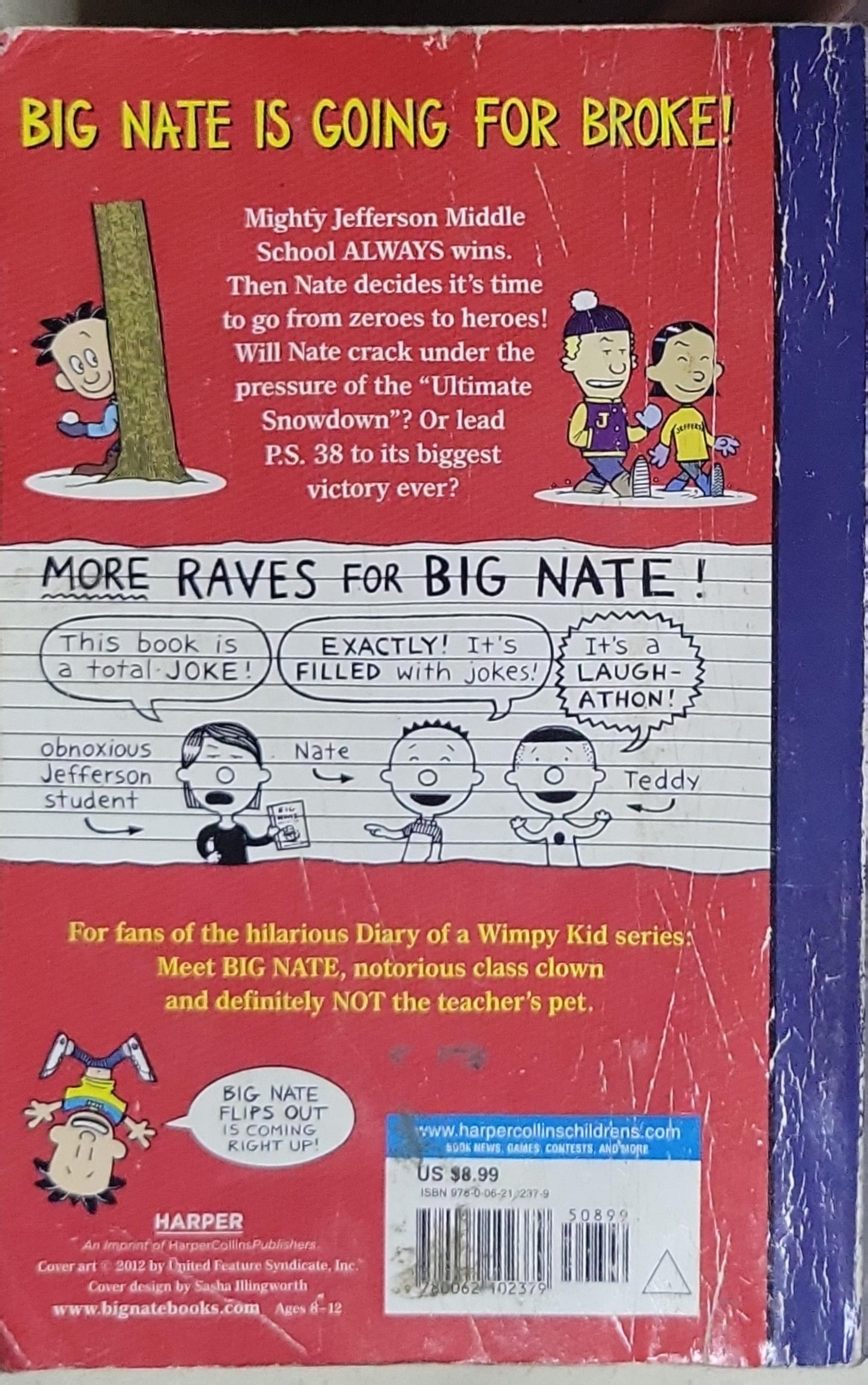 Big Nate Goes for Broke