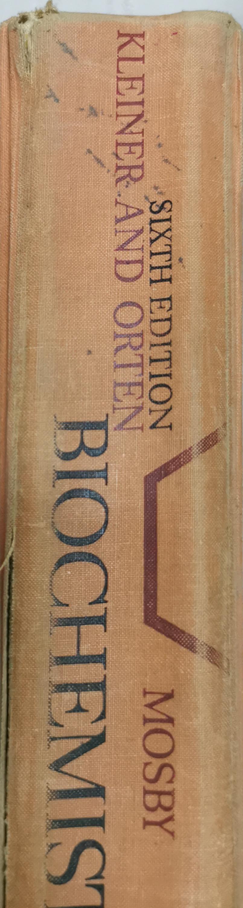 Biochemistry By Israel S. Kleiner, Ph.D. and James M. Orten, Ph.D.