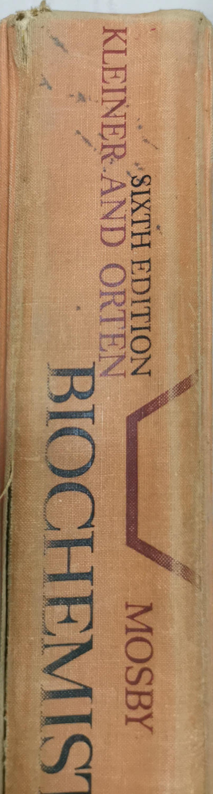 Biochemistry By Israel S. Kleiner, Ph.D. and James M. Orten, Ph.D.