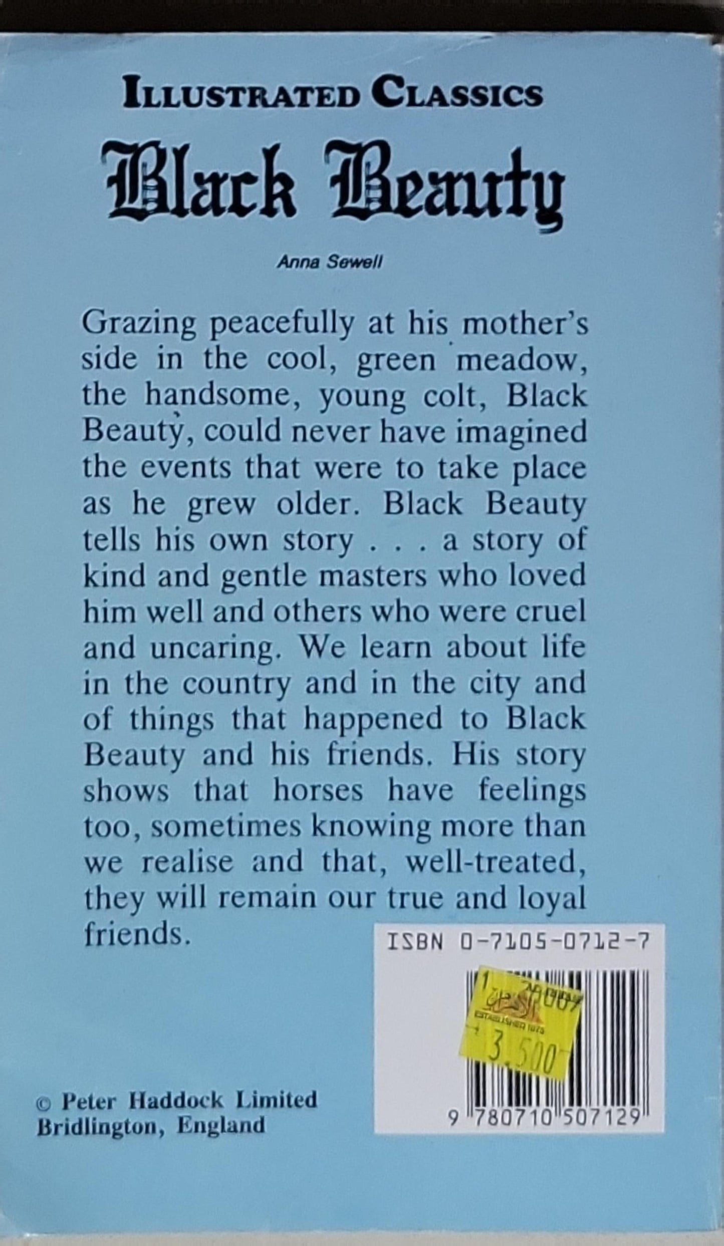 Black Beauty: Illustrated Classics