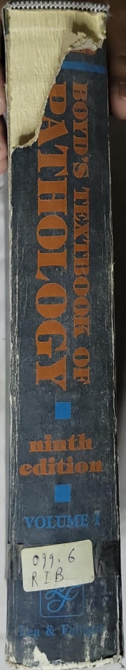 Boyd's Textbook of Pathology By A.C. Ritchie