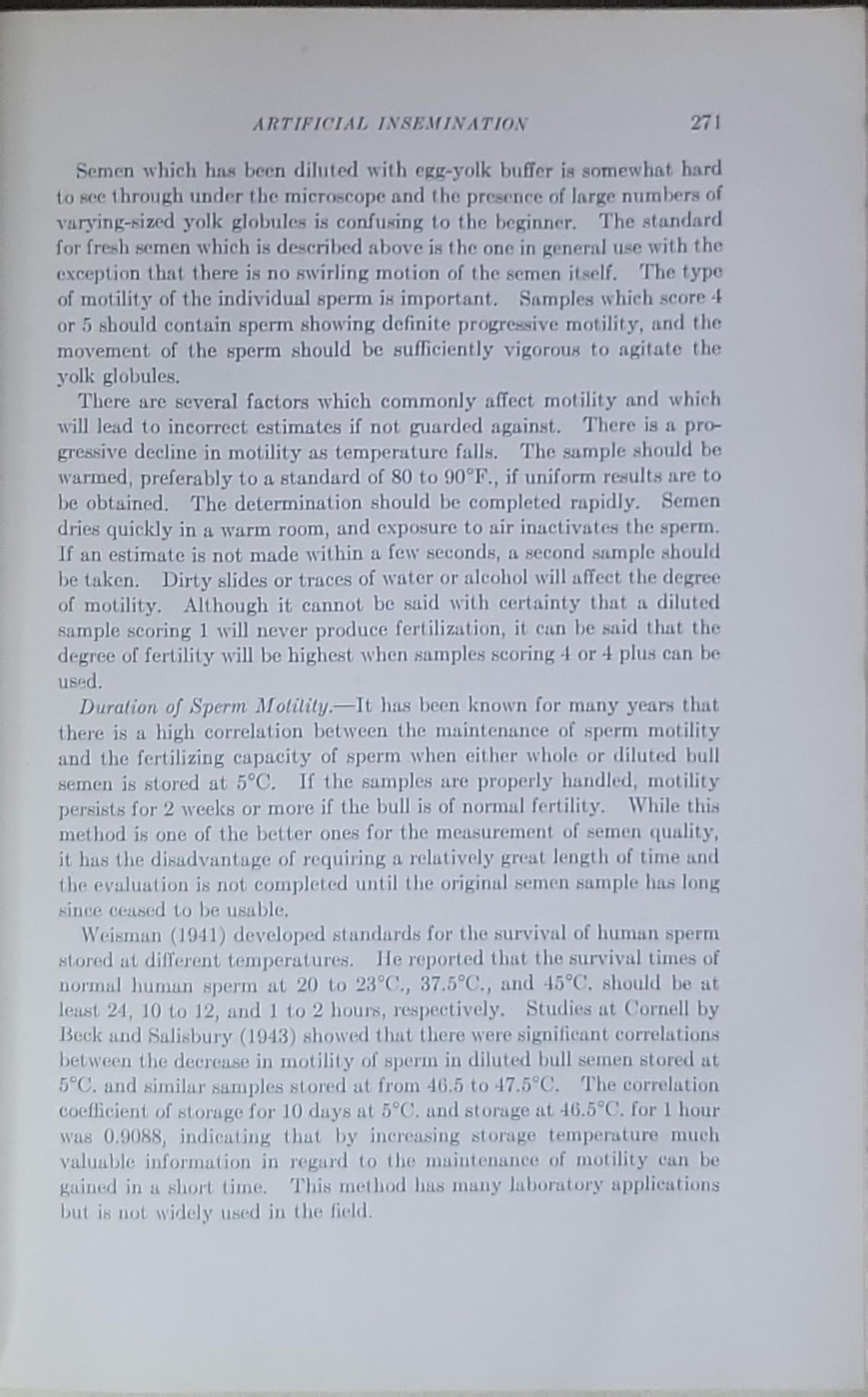 Breeding and Improvement of Farm Animals: Fourth Edition, Second Impression (1951)
