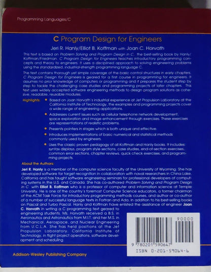 C Program Design for Engineers