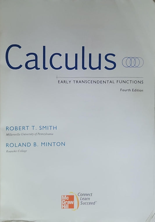 Calculus: Early Transcendental Functions
