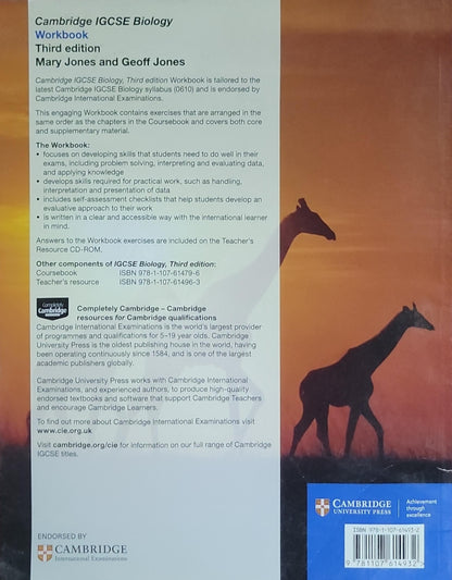 Cambridge IGCSE Biology: Workbook