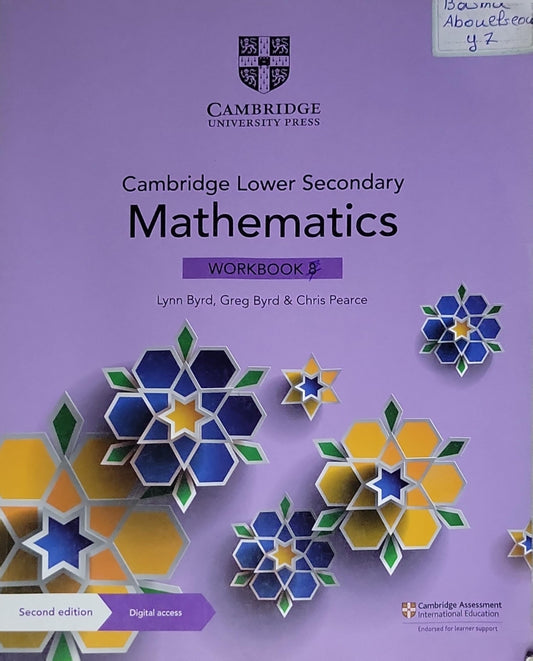 Cambridge Lower Secondary Mathematics Workbook 8