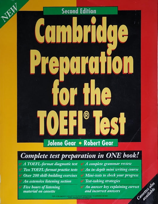 Cambridge Preparation for the TOEFL Test: Second Edition