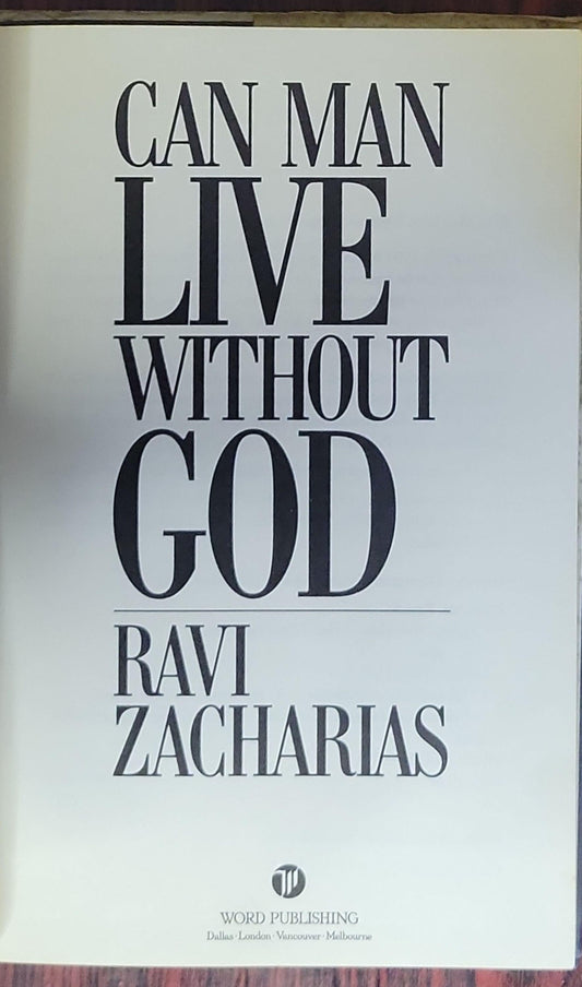 Can Man Live Without God