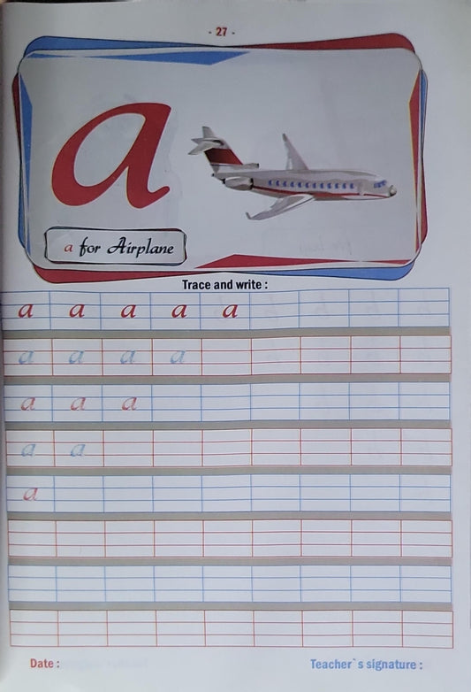 Capital and Small Writing Book