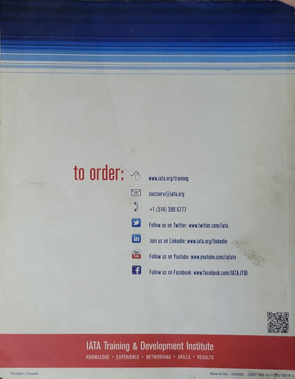 Cargo Introductory Course: Textbook By IATA Training & Development Institute