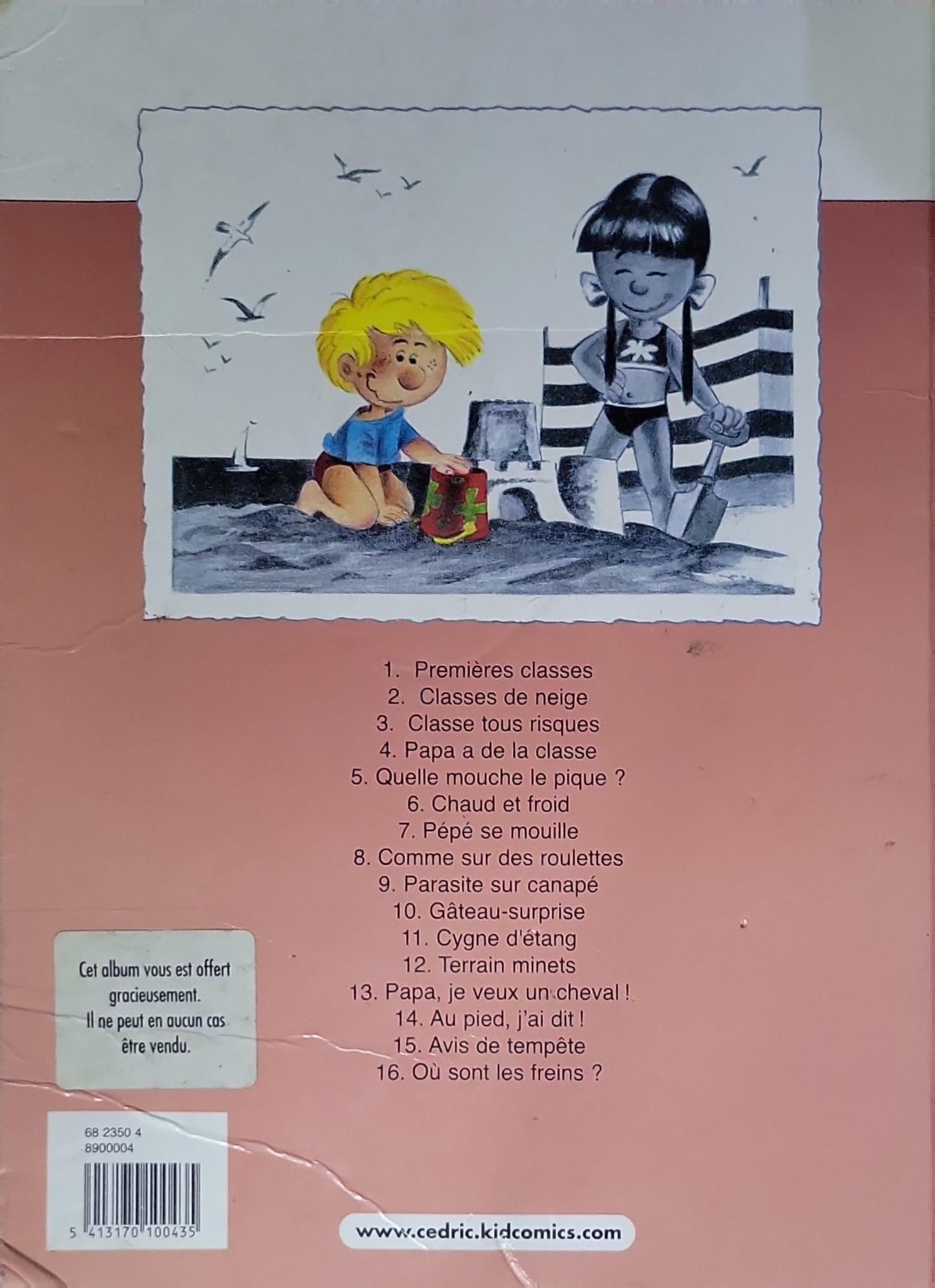 Cédric: Pépé se mouille