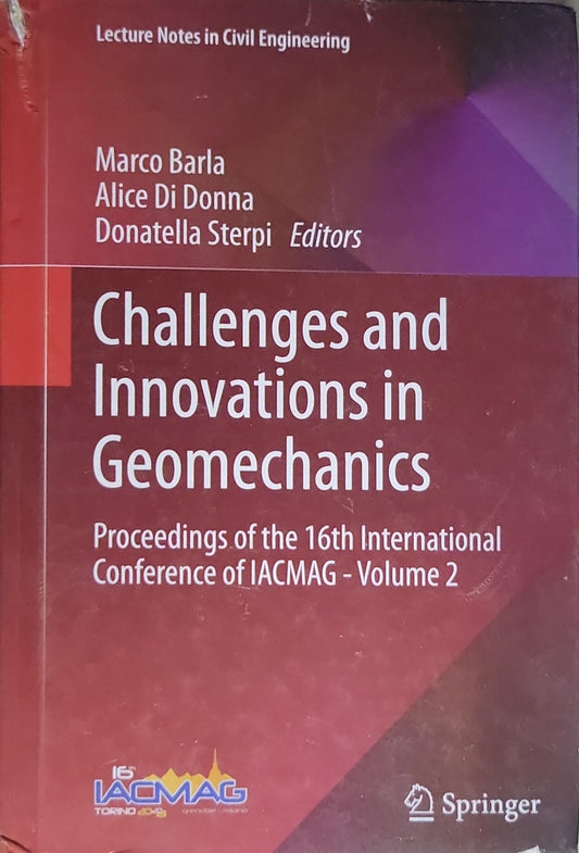 Challenges and Innovations in Geomechanics: Proceedings of the 16th International Conference of IACMAG - Volume 2