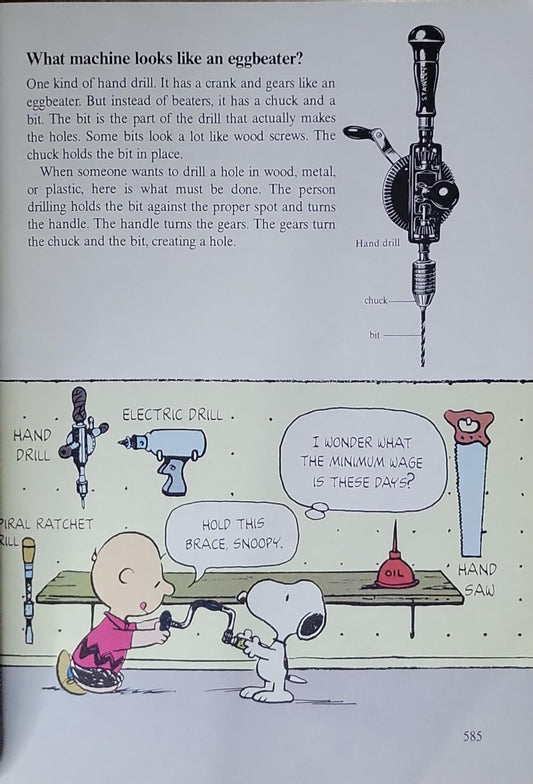 Charlie Brown's Cyclopedia: Featuring Machines and How They Work