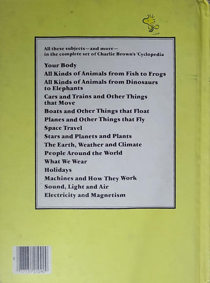 Charlie Brown's 'Cyclopedia Volume 9: Super Questions and Answers and Amazing Facts: Featuring the Earth, Weather and Climate