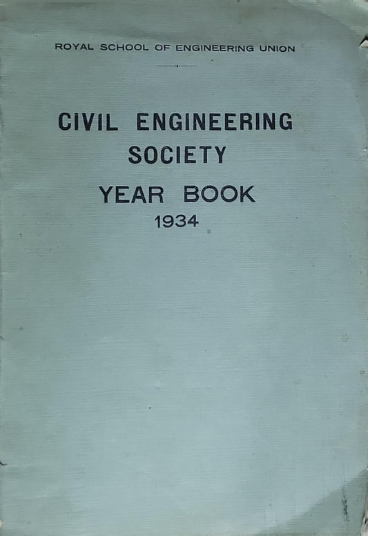 Civil Engineering Society Year Book