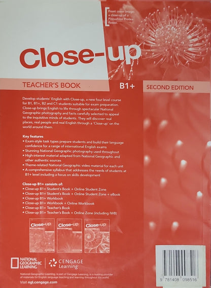 Close-Up: Teacher's Book, B1+ Second Edition By Liz Gardiner