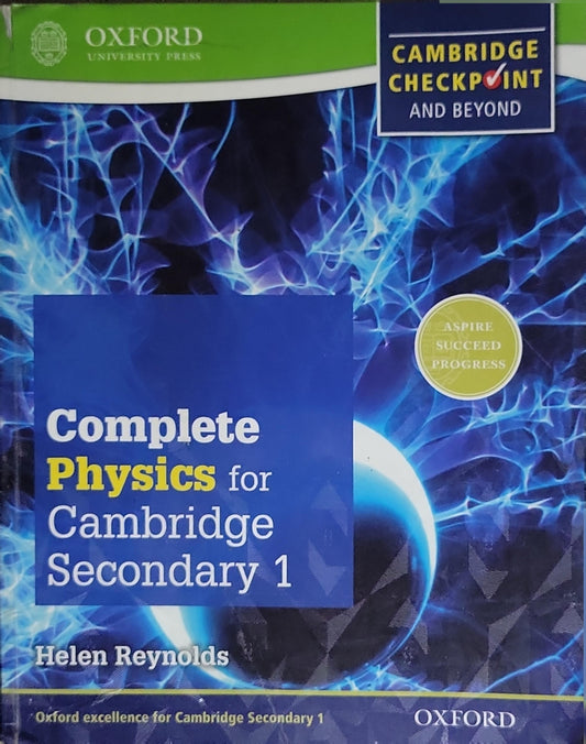 Complete Physics for Cambridge Secondary 1